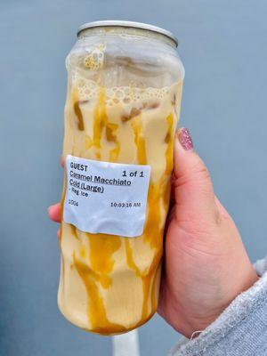 Iced Caramel macchiato