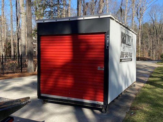 Mobile storage unit for moving in North Carolina