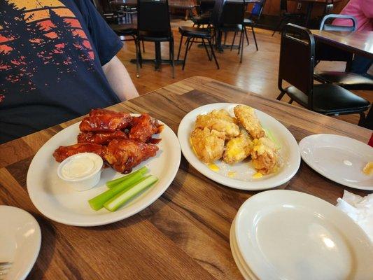 $1 breaded wings...yummy