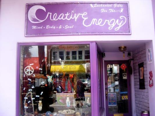 We call Creative Energy the purple place