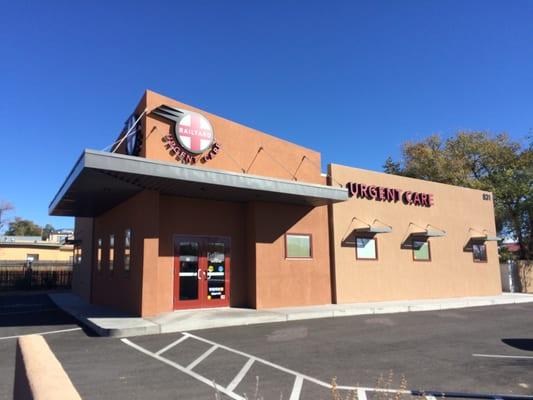 Railyard Urgent Care on the corner of St. Francis and Camino Sierra Vista