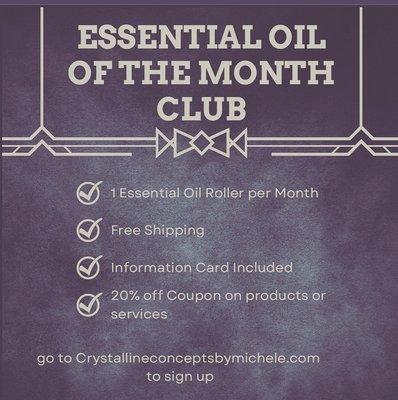 Essential Oil Roller of the Month Club