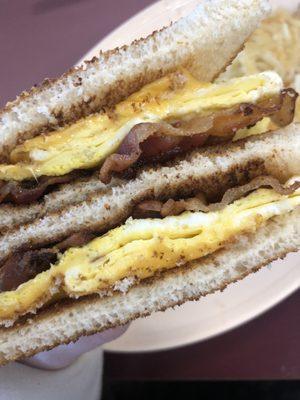 Bacon, Egg & Cheese Sandwich