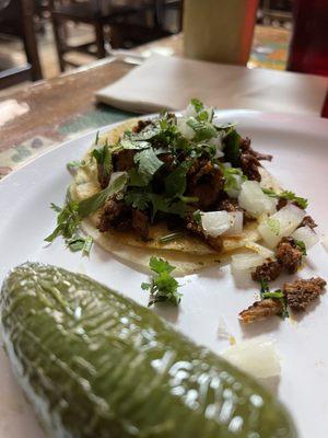 Carne Asada street tacos...