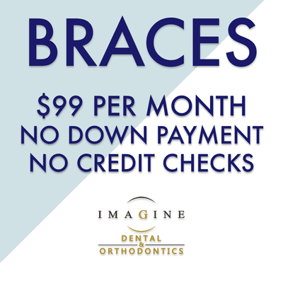 Braces Starting as low as $99. per month with No Credit Checks