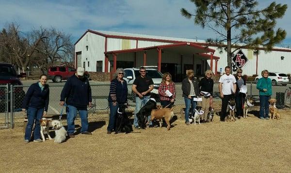 Basic Obedience graduation