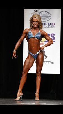 2017 IFBB Pro Show figure division 3rd place