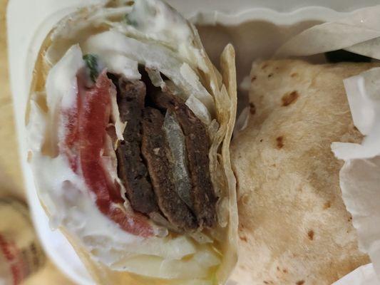 Gyro sandwich under $9