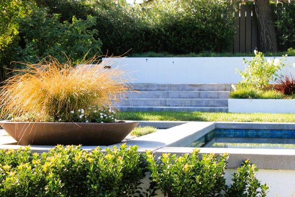 Landscaped Pool Space