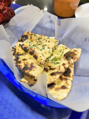 Garlic naan