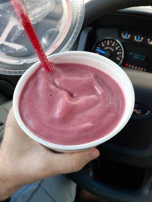 Banana Berry from Smoothie King.