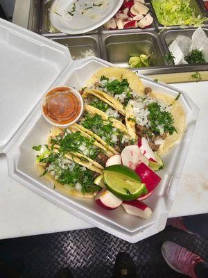 Tacos de asada