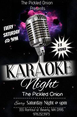 Saturday night Karaoke hosted by Soulo productionz!