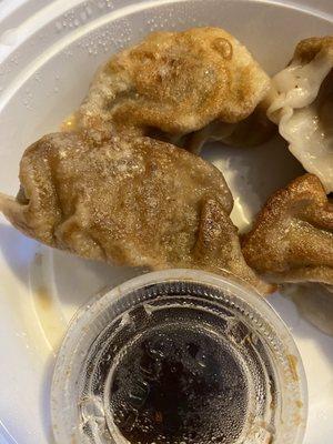 Pork fried dumplings