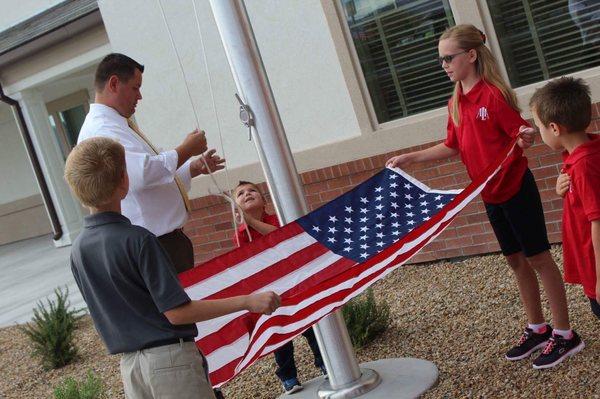 Raising the Flag