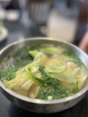 P10. Vegetable Pho - flavorful soup base