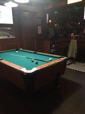 And they've got a pool table, too.