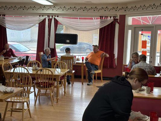 Dining area.