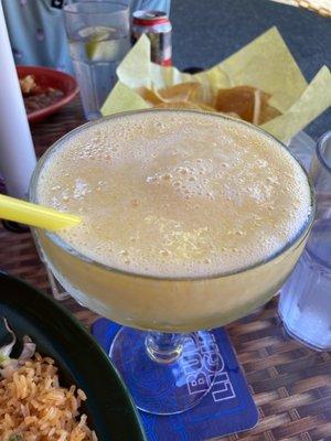 Mango Margarita. Asked for it blended.