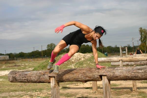 Over under Logs at MYLO Obstacle Fitness