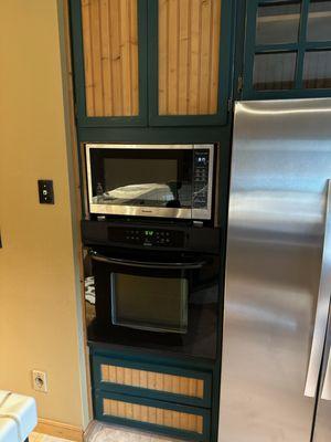 New microwave installed