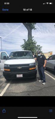 I am happy to buy my 2018 Chevy Express Cargo from Paso Robles Chevrolet .