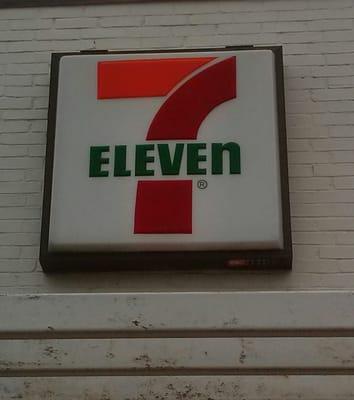 Store sign.