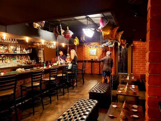 Perfect bar for Birthdays!!! Book your next special event here...