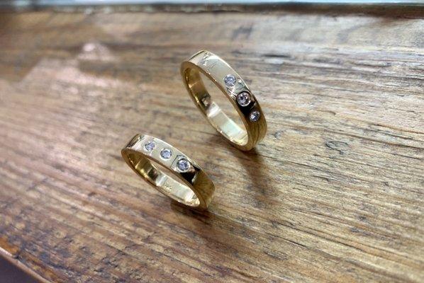 gold Wedding bands