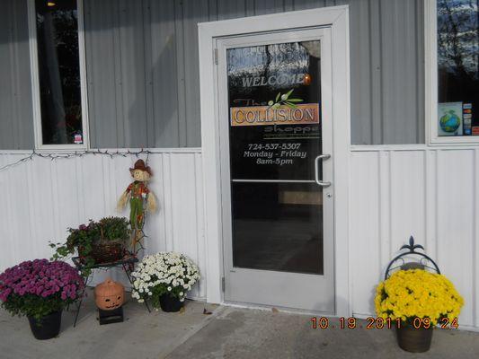 Customer entrance