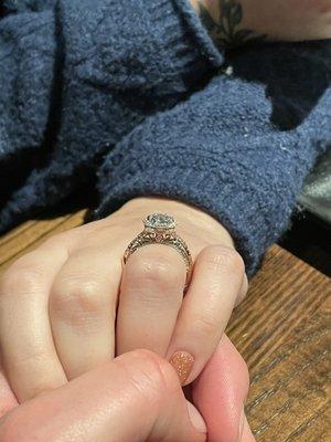 Perfect Verragio ring!