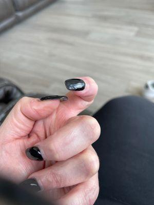 Chipped nail