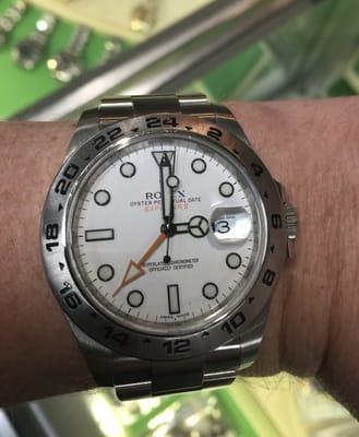 Rolex Explorer II 216570 Polar