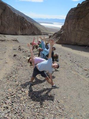 Hiking and Yoga at Death Valley Yoga Retreat!