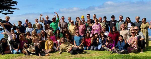 Esalen group photo on September 2021