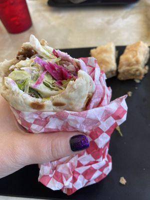 28. Gyro Wrap 36. Baklava - Walnut