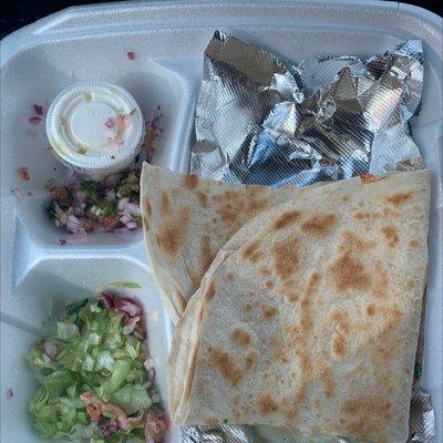 cheese quesadilla