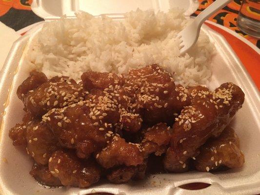 Sesame chicken