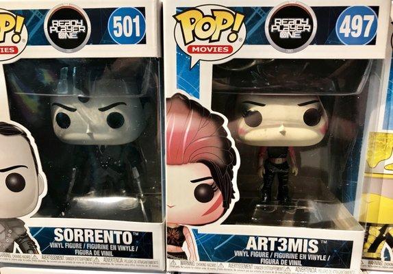 Sorrento and Art3mis from Ready Player One.