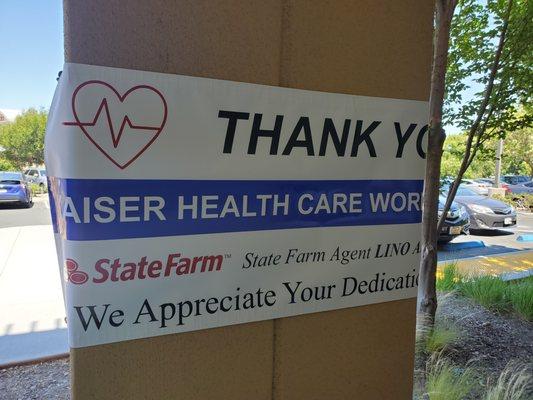 Thank you Healthcare workers!