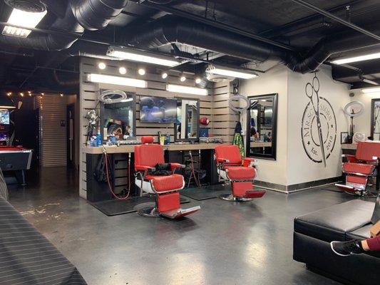 Barber chairs