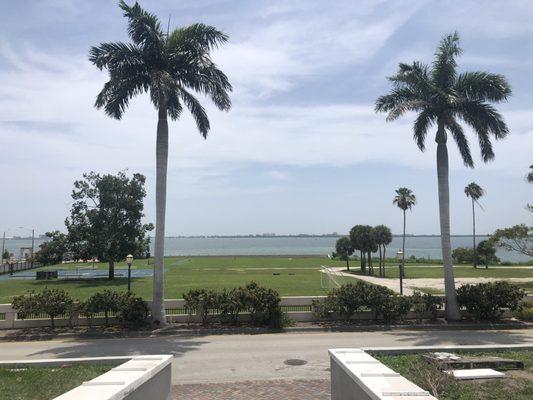 View of the Indian River from the Boston House.