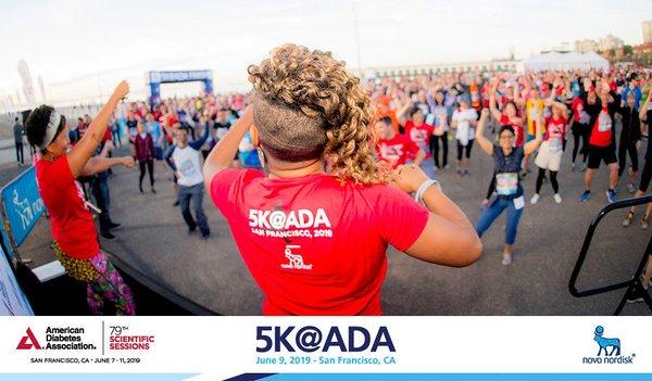 Leading a Zumba warm up at the American Diabetes Association 5k in in San Francisco in June 2019. #WorkoutTemps