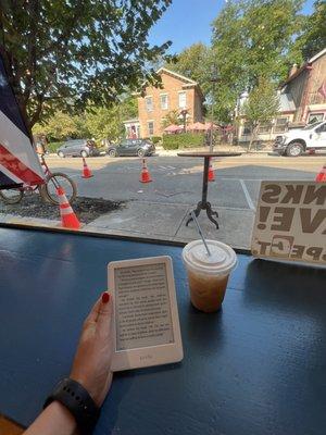 Iced pumpkin chai