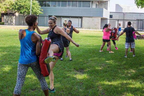 Women's only cardio kickboxing class - Saturday's