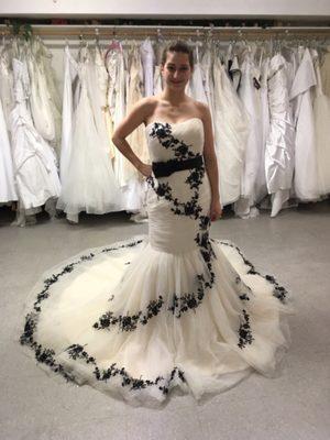 This dress was gorgeous (not the one I got) but I loved it! I didn't see a dress for over $1,000!