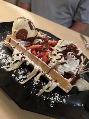 Belgian Waffle, light and amazing!