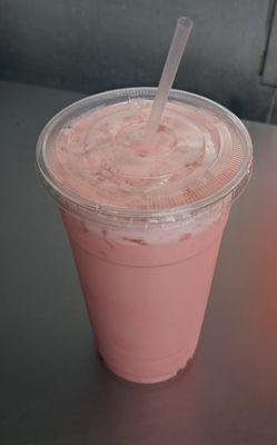 Agua de orchata y fresa