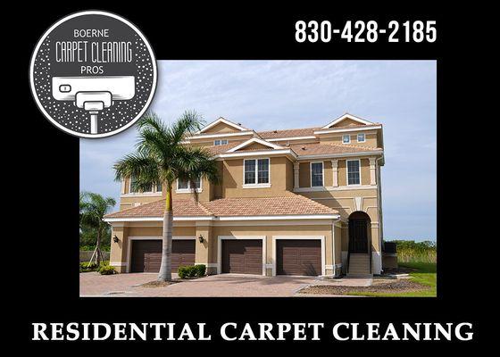 Residential Carpet Cleaning