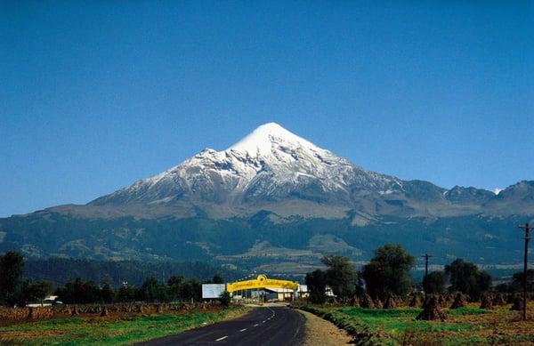 Pico de Orizaba, North America's 3rd highest peak.